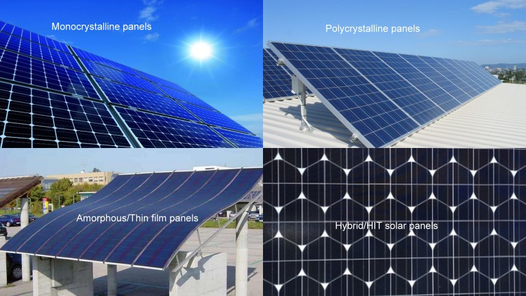 Types Of Solar Panels Ecosoch Solar 8326