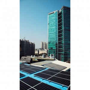 Solar Panels on the rooftop