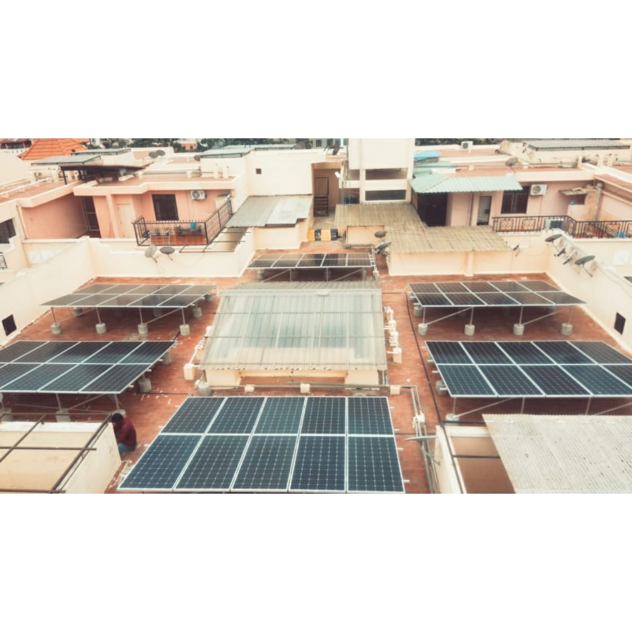 Solar Panels installed at site