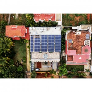 Solar Plant installed by EcoSoch for a leading Investment Firm In Bangalore